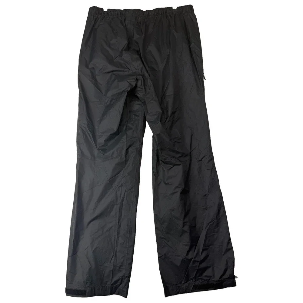The North Face Antora Dryvent Mens Rain Pants Black Nylon Shell Size XL